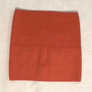 BB Dakota | Orange Bandage Skirt